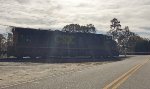 CSX 5299 leads across Senoia Road